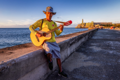 Street Musician, Havana - February 2024